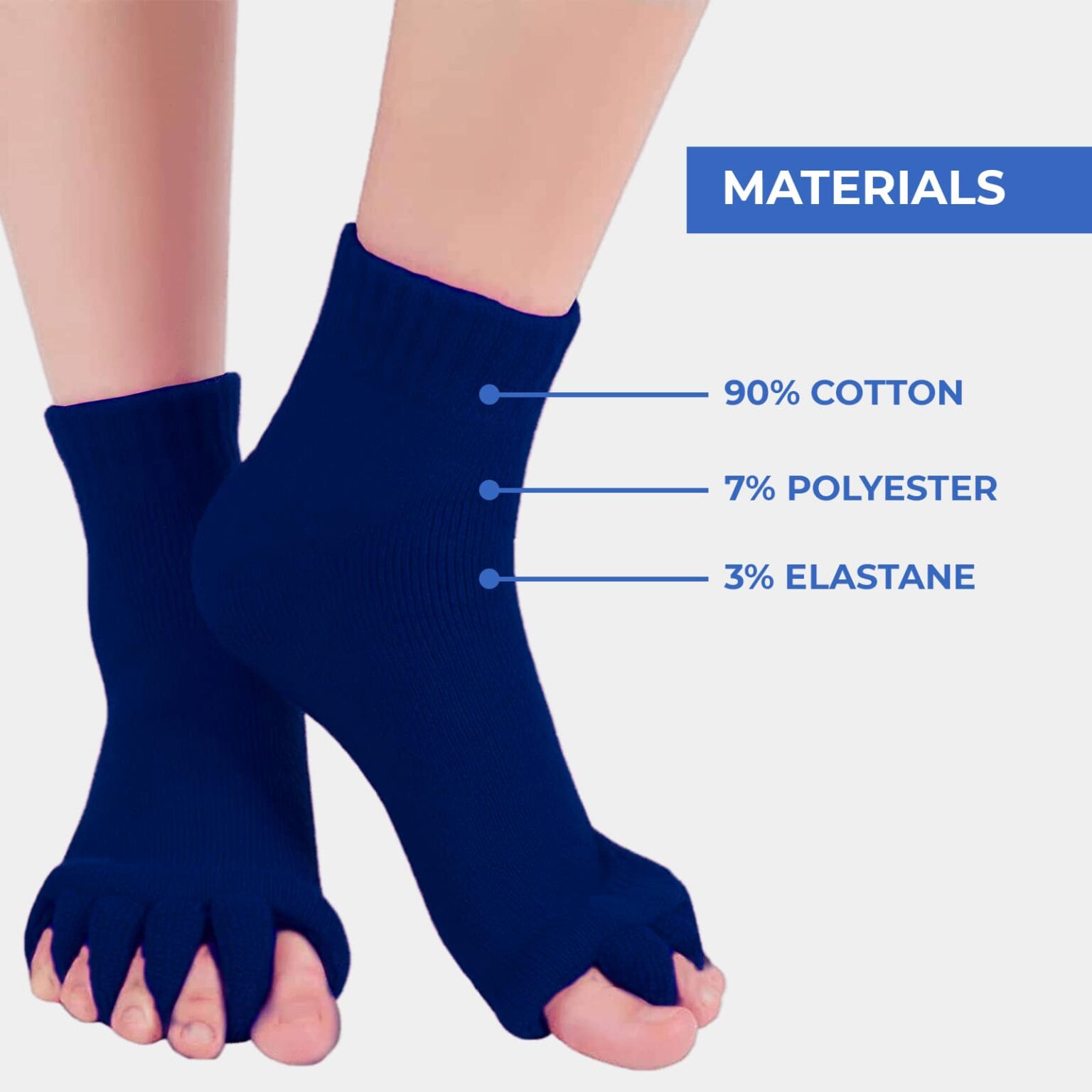 Toe Separator Socks by Walk in Motion – walkinmotion